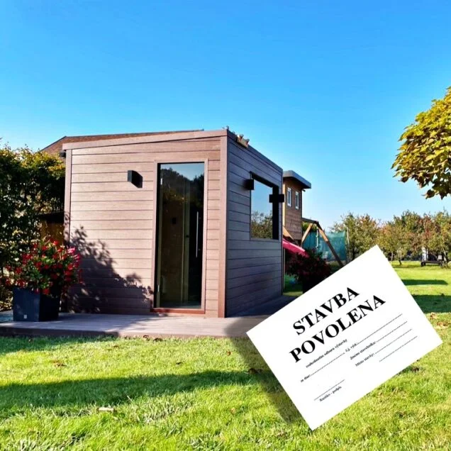 Stavebné povolenie pre vonkajšiu saunu
