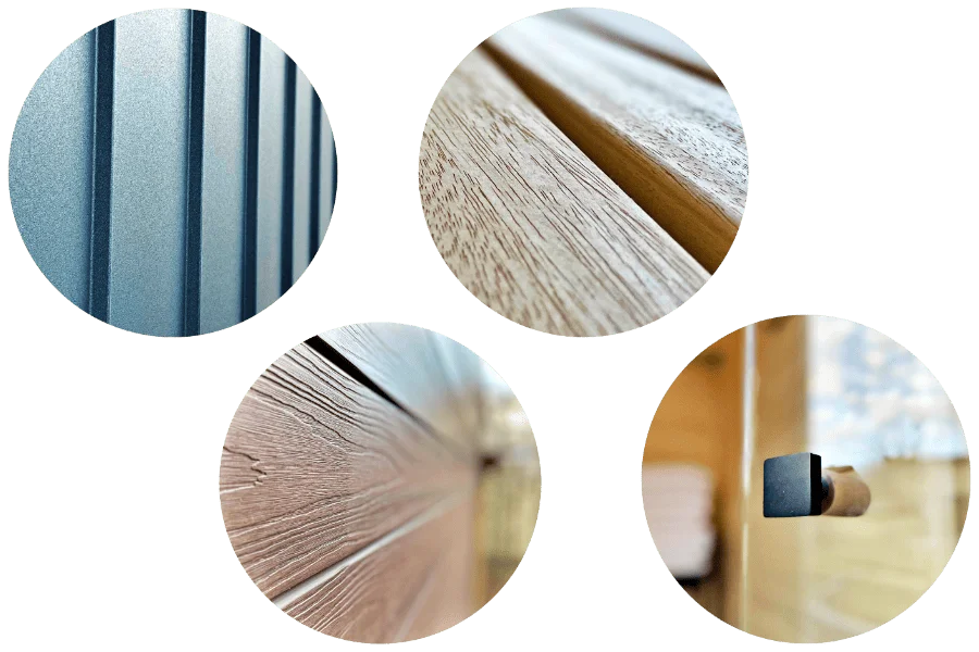 Materiály pre interiér a exteriér