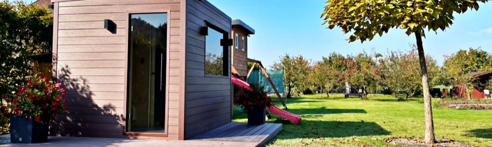 Vonkajšia sauna domčeky
