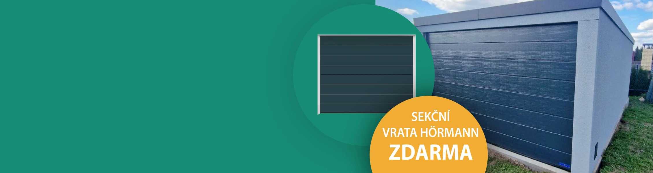 Letná akcia Sekčně vráta Hörmann ZADARMO