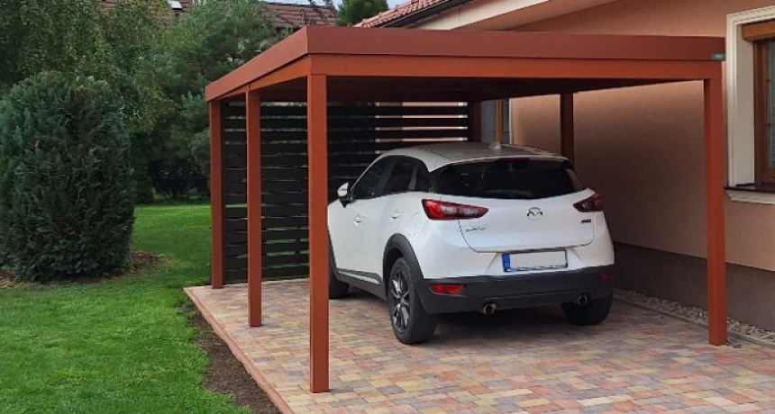 Štýlový prístrešok pre auto so zľavou až 2&nbsp;500&nbsp;€