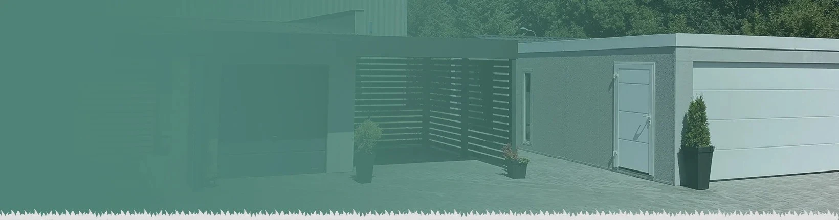 Vonkajšia sauna s predsieňou a terasou 3 x 2 m