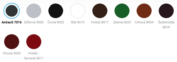 Strešná krytina pre záhradné domčeky