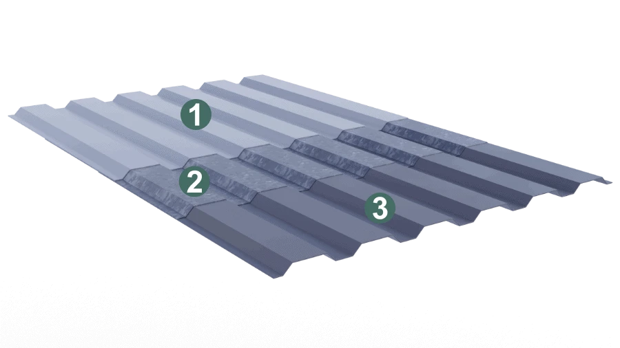 Strešná krytina pre záhradné domčeky