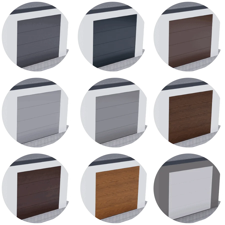 Sekčné garážové brány