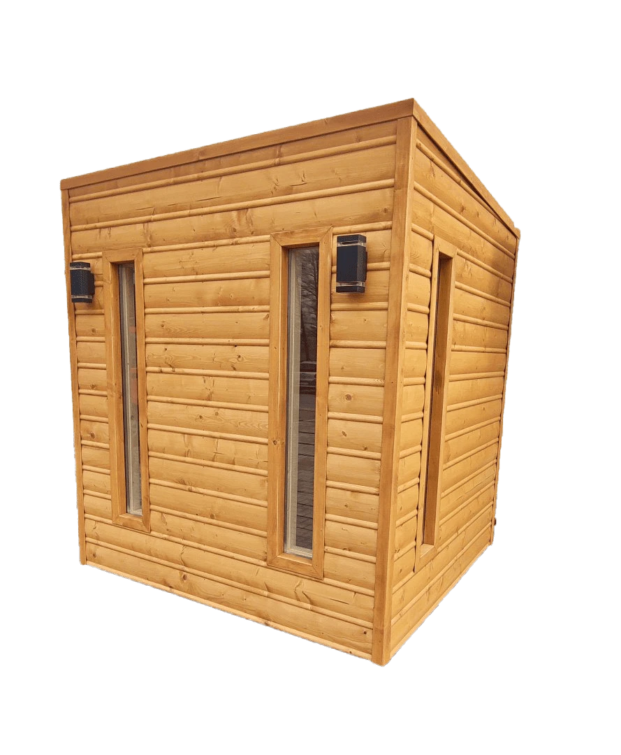 Vonkajšia fínska sauna