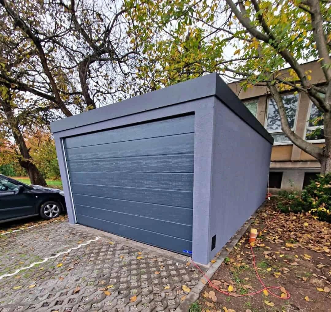 Zateplená garáž pre 1 auto
