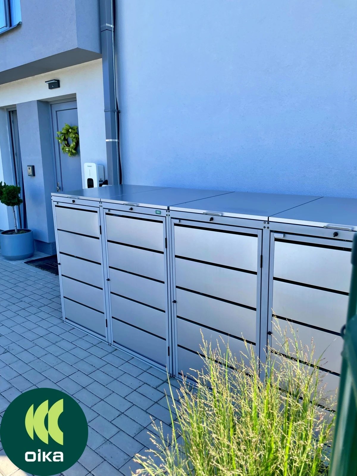 Záhradný domček s prístreškom 2,9 x 5,96 m #1752 #1755 #1760