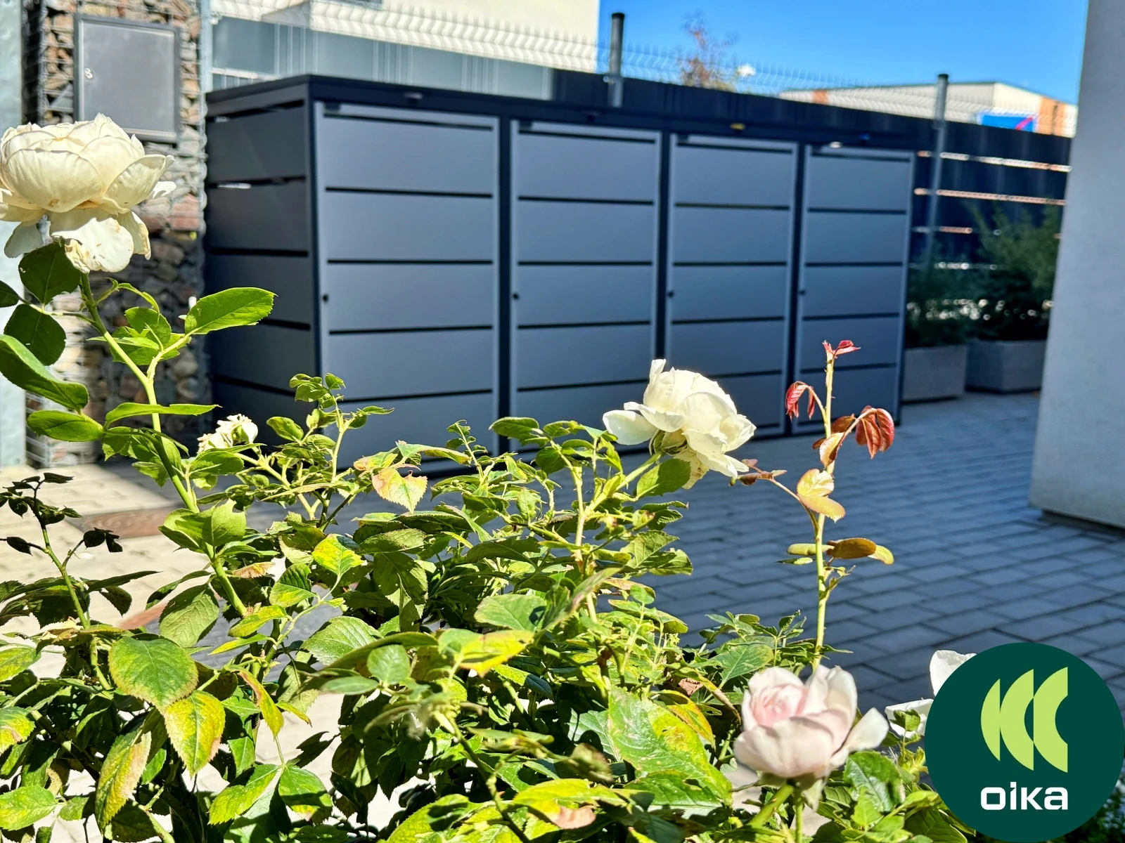 Záhradný domček s prístreškom 2,9 x 5,96 m #1752 #1755 #1760 #1761